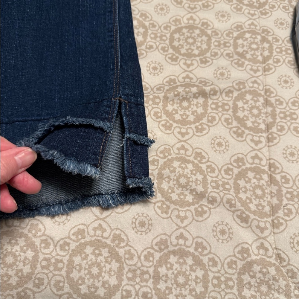 Democracy AB Solution Double Layer Hem Flare Jeans - image 6